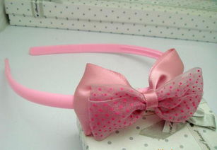 F20韩版双层蝴蝶结发箍 儿童发饰的价格、厂家与图片全解析